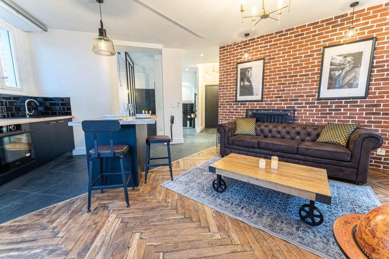 Jacuzzi-Nice Quartier Des Musiciens-Loft 외부 사진