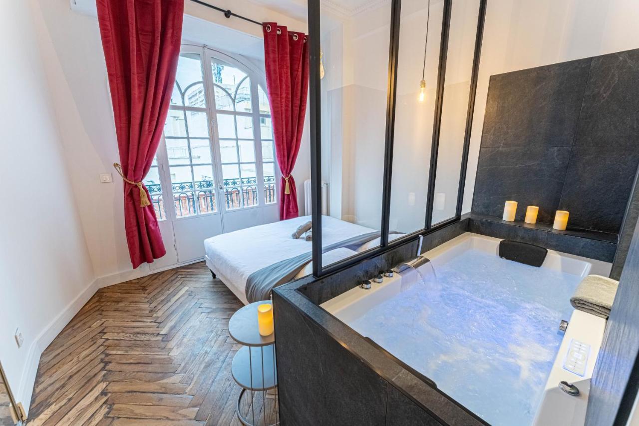 Jacuzzi-Nice Quartier Des Musiciens-Loft 외부 사진
